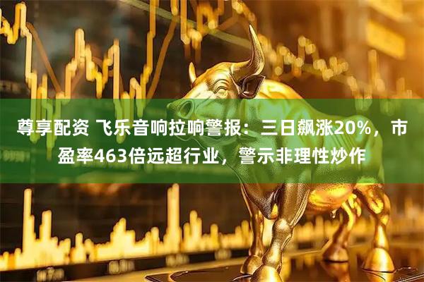 尊享配资 飞乐音响拉响警报：三日飙涨20%，市盈率463倍远超行业，警示非理性炒作