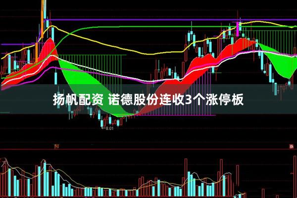 扬帆配资 诺德股份连收3个涨停板